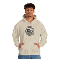 Ehwaz Divine Twins Horse Rider Hoodie - Medium-Heavy Cotton Blend Hoodie - Unisex White
