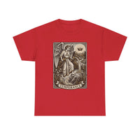 Temperance Angel Tarot Card T-Shirt - Heavy Cotton Classic Fit Tee - Unisex White