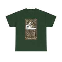 Judgement Angel Graphic T-Shirt - Heavy Cotton Classic Fit Tee - Unisex White