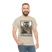 The Chariot Tarot Card T-Shirt - Heavy Cotton Classic Fit Tee - Unisex White