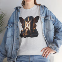 Dagaz Rune Breakthrough Symbol T-Shirt - Heavyweight 100% Cotton Classic Fit Tee - Unisex White