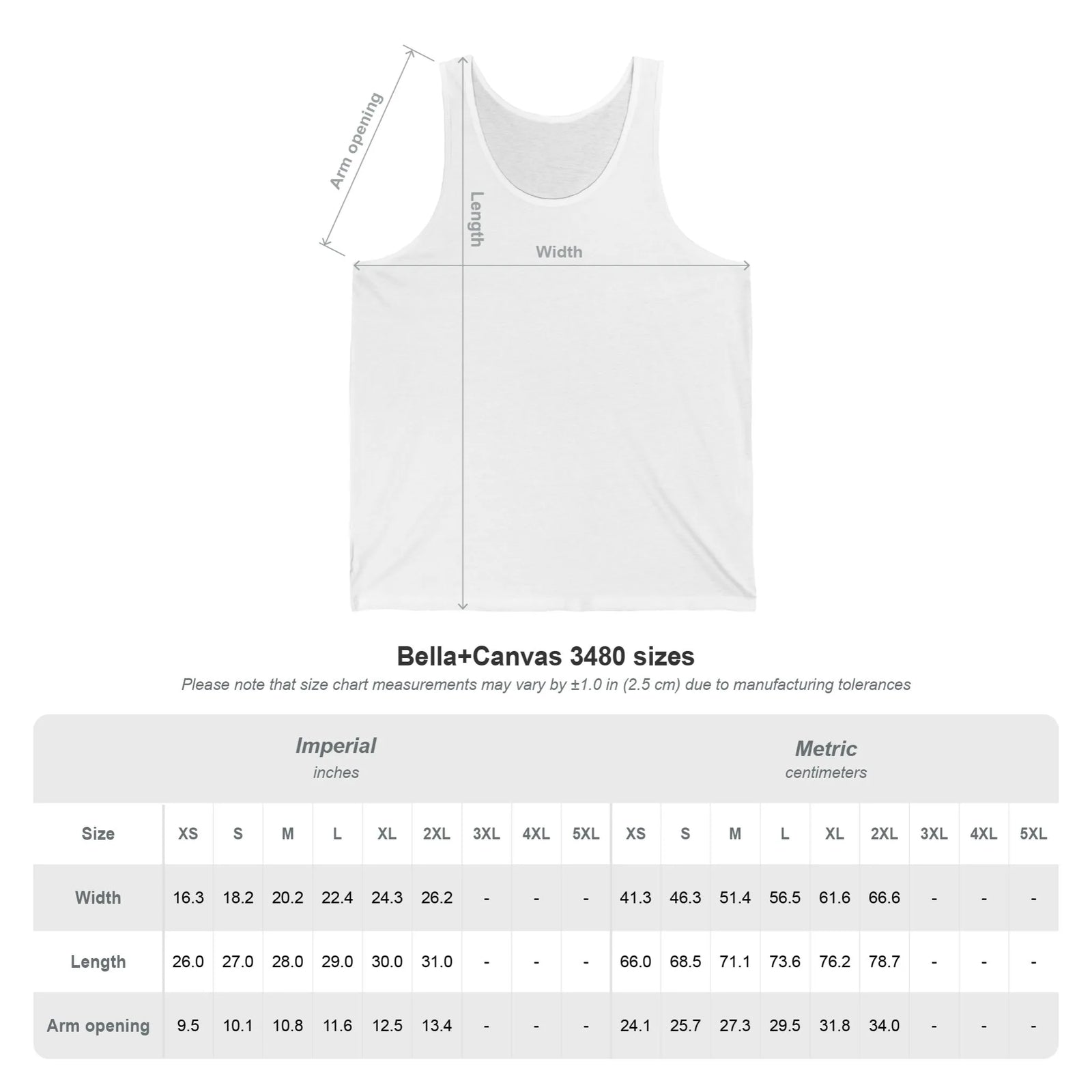 Fehu Rune Wealth Symbol Tank Top - Lightweight Cotton Jersey Retail Fit - Unisex White