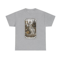 Empress Tarot Card Graphic T-Shirt - Heavy Cotton Classic Fit Tee - Unisex White