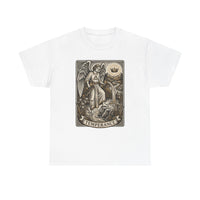 Temperance Angel Tarot Card T-Shirt - Heavy Cotton Classic Fit Tee - Unisex White