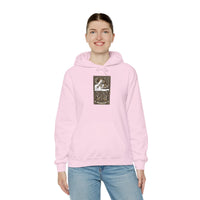 Judgement Tarot Card Graphic Hoodie - Heavyweight Cotton Blend Pullover - Unisex White