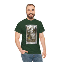 Empress Tarot Card Graphic T-Shirt - Heavy Cotton Classic Fit Tee - Unisex White