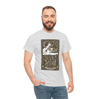 Judgement Angel Graphic T-Shirt - Heavy Cotton Classic Fit Tee - Unisex White
