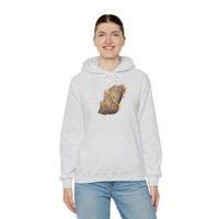 Jera Rune Harvest Wheel Hoodie - Soft Cotton Blend Pullover Hoodie - Unisex White