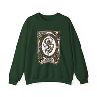 The World Tarot Card Sweatshirt - Heavy Blend Fleece Crewneck - Unisex White