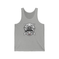 Drummer Heavy Metal Rocker Cats Tank Top - Lightweight Retail Fit Jersey - Unisex Athletic Heather