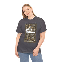 Judgement Angel Graphic T-Shirt - Heavy Cotton Classic Fit Tee - Unisex White