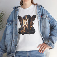 Dagaz Rune Breakthrough Symbol T-Shirt - Heavyweight 100% Cotton Classic Fit Tee - Unisex White