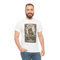 The Magician Tarot Card T-Shirt - Heavyweight 100% Cotton Classic Tee - Unisex White