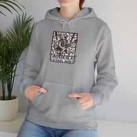 Guitar Solo Heavy Metal Rocker Cats Hoodie - Soft Cotton Blend Pullover - Unisex White