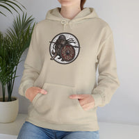 Shieldmaiden Viking Berserker Dog Hoodie - Heavy Blend Cotton Poly Pullover - Unisex White