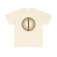 Isa Rune Graphic T-Shirt - Heavyweight Cotton Classic Fit Tee - Unisex White
