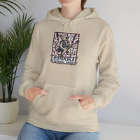 Guitar Solo Heavy Metal Rocker Cats Hoodie - Soft Cotton Blend Pullover - Unisex White