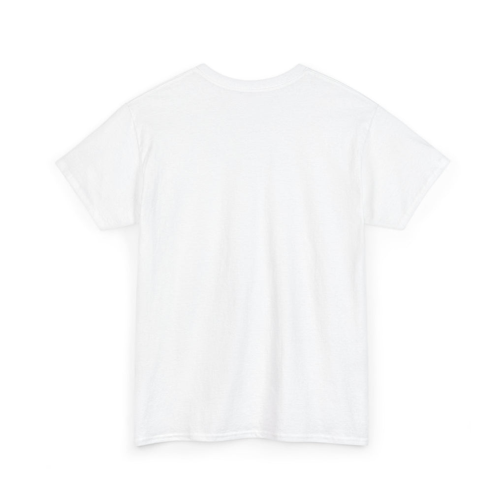 Hagalaz Rune Nordic Graphic T-Shirt - Heavy Cotton Classic Fit Tee - Unisex White