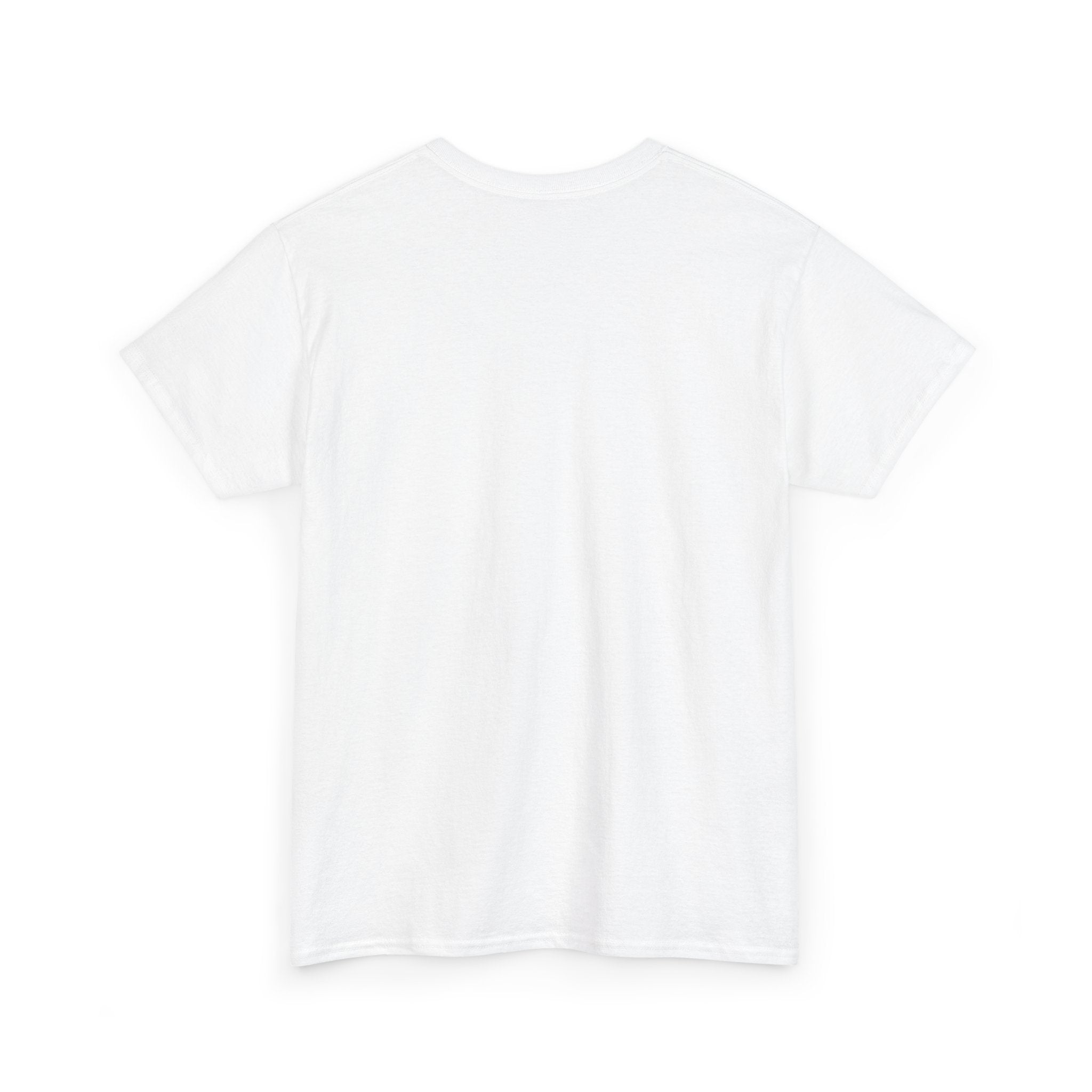 Hagalaz Rune Nordic Graphic T-Shirt - Heavy Cotton Classic Fit Tee - Unisex White