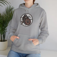 Shieldmaiden Viking Berserker Dog Hoodie - Heavy Blend Cotton Poly Pullover - Unisex White