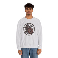 Shieldmaiden Viking Berserker Dogs Sweatshirt - Heavyweight Fleece Crewneck - Unisex White