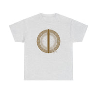 Isa Rune Graphic T-Shirt - Heavyweight Cotton Classic Fit Tee - Unisex White