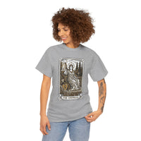 Empress Tarot Card Graphic T-Shirt - Heavy Cotton Classic Fit Tee - Unisex White