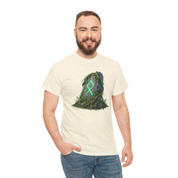 Othala Rune Ancestral Home T-Shirt - Heavy Cotton Classic Fit Tee - Unisex White