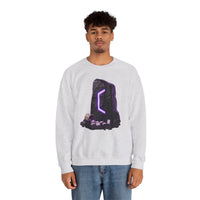 Perthro Rune Mystery Sweatshirt - Durable Cotton Poly Blend Crewneck - Unisex White