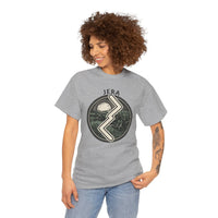 Jera Rune Harvest Reaping T-Shirt - Medium Weight Cotton Classic Fit Tee - Unisex White