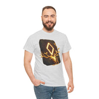 Ingwaz Rune Sacred Seed T-Shirt - Heavy Cotton Classic Fit Tee - Unisex White
