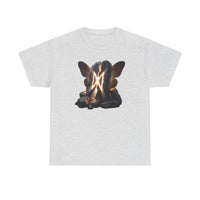 Dagaz Rune Breakthrough Symbol T-Shirt - Heavyweight 100% Cotton Classic Fit Tee - Unisex White