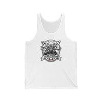 Drummer Heavy Metal Rocker Cats Tank Top - Lightweight Retail Fit Jersey - Unisex Athletic Heather