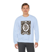 The World Tarot Card Sweatshirt - Heavy Blend Fleece Crewneck - Unisex White