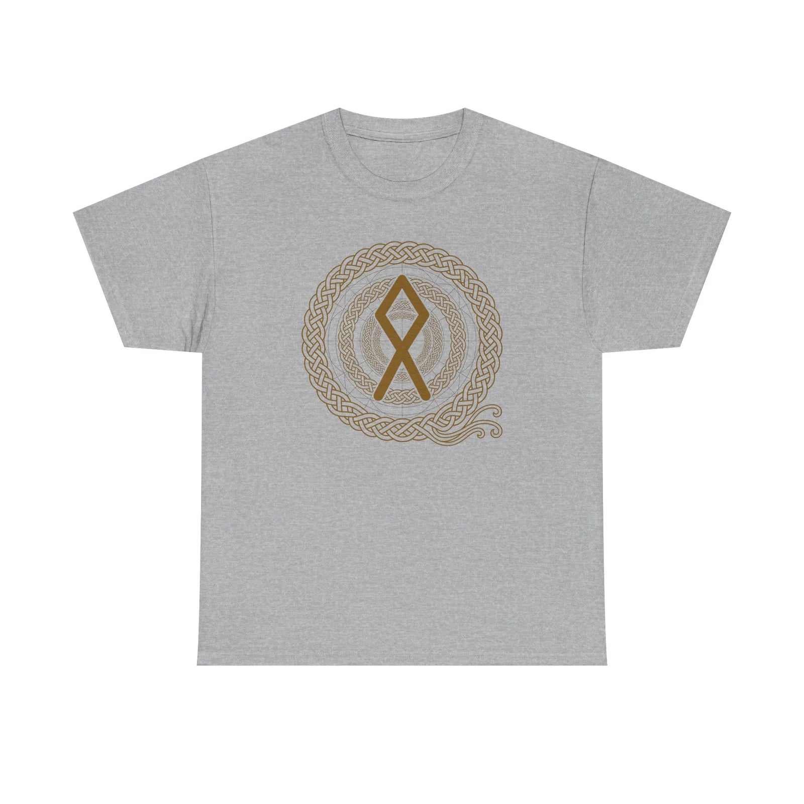 Othala Rune Inheritance T-Shirt - Heavy Cotton Classic Fit Tee - Unisex White