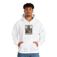 The Chariot Tarot Card Hoodie - Heavy Blend Fleece Pullover - Unisex Off White
