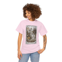 Empress Tarot Card Graphic T-Shirt - Heavy Cotton Classic Fit Tee - Unisex White