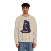 Perthro Rune Mystery Sweatshirt - Durable Cotton Poly Blend Crewneck - Unisex White