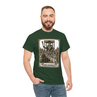 The Chariot Tarot Card T-Shirt - Heavy Cotton Classic Fit Tee - Unisex White