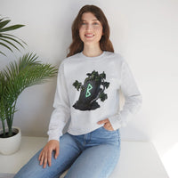 Berkana Rune Birch Tree Sweatshirt - Heavy Blend Crewneck - Unisex White