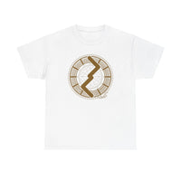 Jera Rune Harvest Cycle Graphic T-Shirt - Heavy Cotton Classic Fit Tee - Unisex White