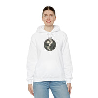 Jera Harvest Rune Graphic Hoodie - Heavy Blend Fleece Pullover - Unisex White