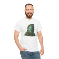 Othala Rune Ancestral Home T-Shirt - Heavy Cotton Classic Fit Tee - Unisex White