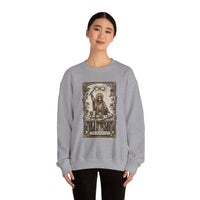 The Magician Tarot Card Sweatshirt - Heavy Blend Fleece Crewneck Pullover - Unisex Warm White