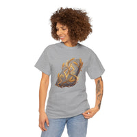 Jera Rune Harvest Stone T-Shirt - Heavy Cotton Classic Fit Tee - Unisex White