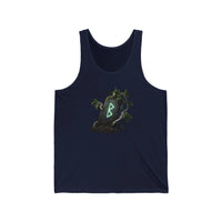 Berkana Rune Birch Earth Mother Tank Top - Soft Airlume Cotton Jersey - Unisex White
