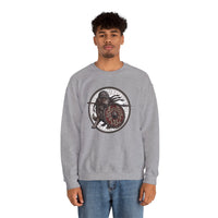 Shieldmaiden Viking Berserker Dogs Sweatshirt - Heavyweight Fleece Crewneck - Unisex White