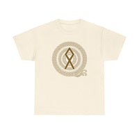 Othala Rune Inheritance T-Shirt - Heavy Cotton Classic Fit Tee - Unisex White