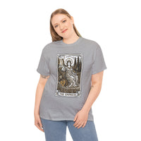 Empress Tarot Card Graphic T-Shirt - Heavy Cotton Classic Fit Tee - Unisex White