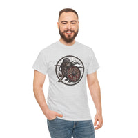 Viking Berserker Dog Shieldmaiden T-Shirt - Heavyweight 100% Cotton Classic Tee - Unisex White